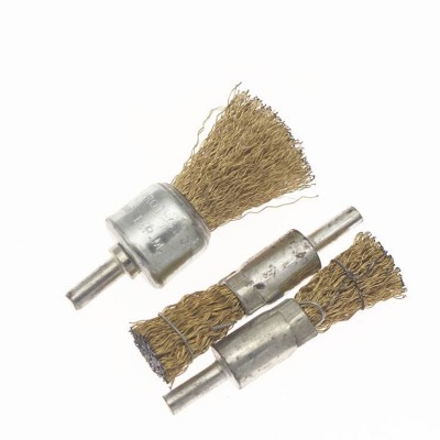 Stainless Steel Brass Wire Polishing End Brush